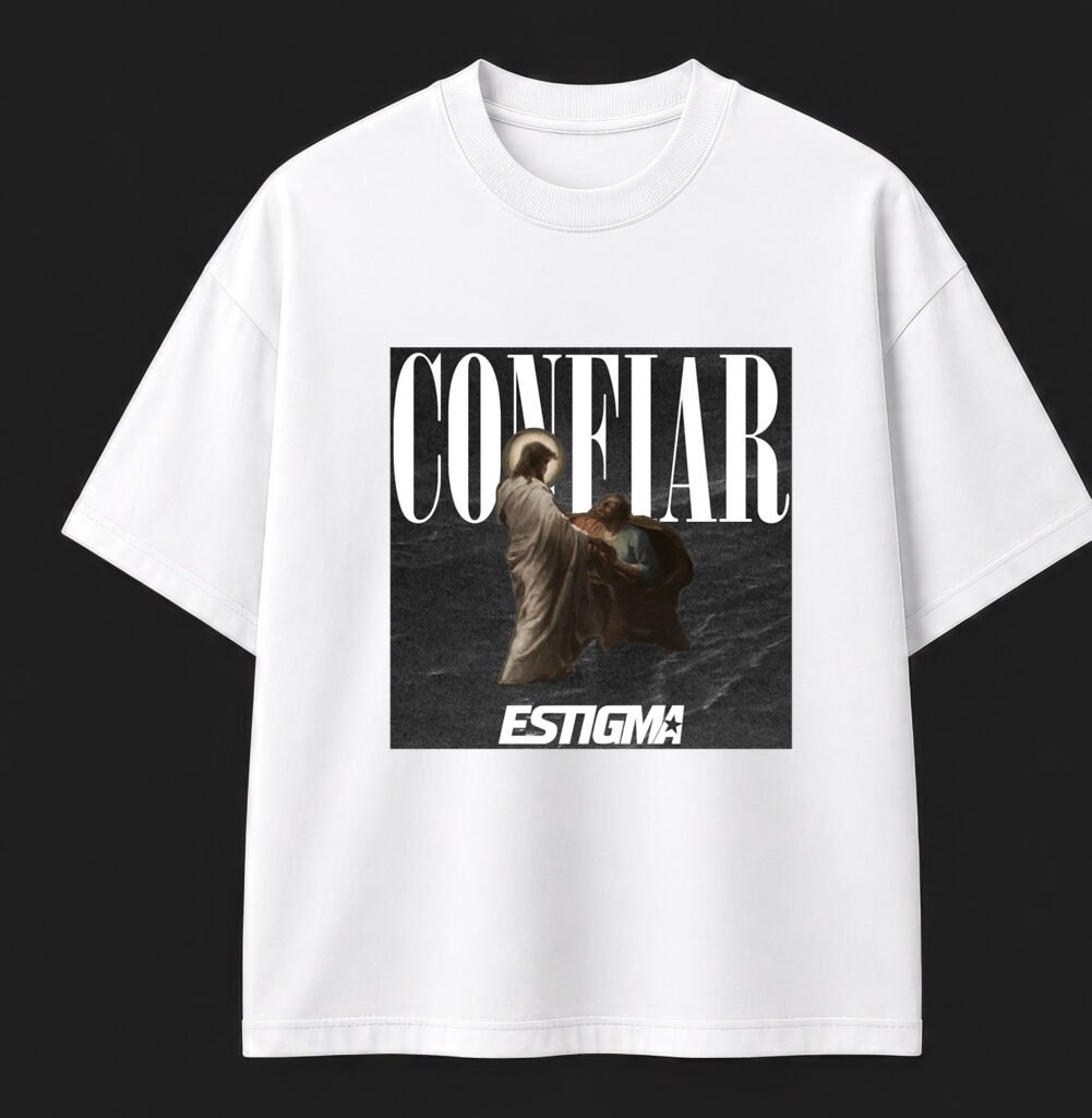 Camiseta Confiar - Branca