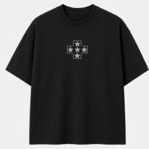 Camiseta Não Tenhas Medo - Preta